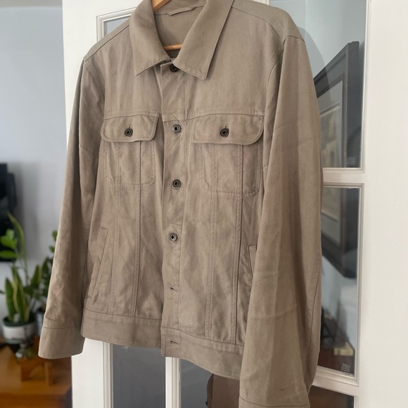 Vince Cotton Trucker Jacket - Picture 3 of 4